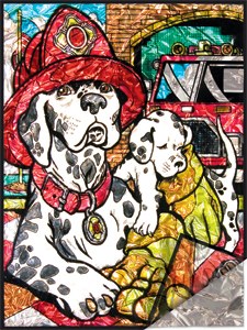 Paint by Number - Foil: Dalmatians