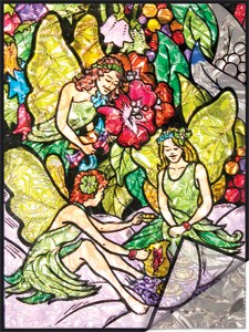 Paint by Number - Foil: Flower Fairies
