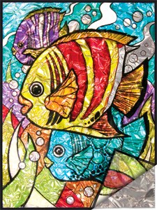 Paint by Number - Foil: Tropical Fish