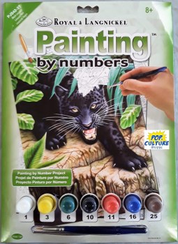 Paint By Number Junior: Black Panther