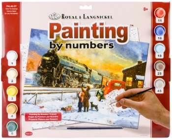 Paint by Number: Home for Christmas