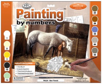 Paint by Number: New Friends
