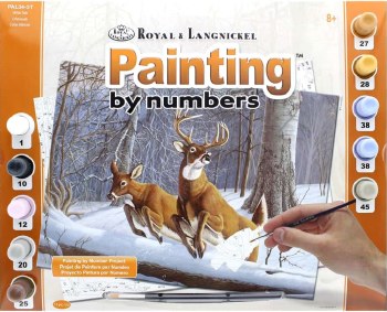 Paint by Number: White Tails