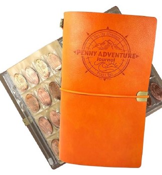 Penny Adventure Journal: Sunset Orange