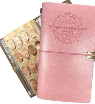 Penny Adventure Journal: Earthy Pastel Pink
