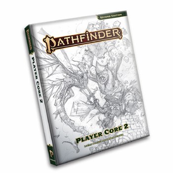 Pathfinder 2nd Edition: Player Core 2 - Sketch Cover
