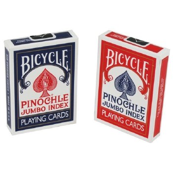Pinochle Bicycle Jumbo Index