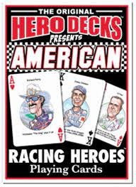 American Racing Heroes Playing Cards