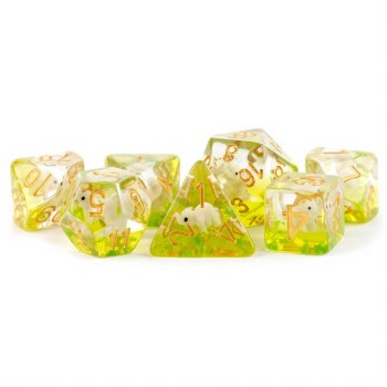 Poly Dice 7-Set: 16mm Elephant