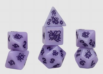 Poly Dice 7-Set: Royal Nectar