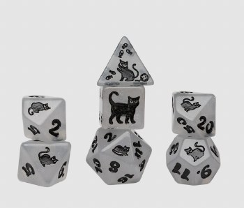 Poly Dice 7-Set: Shimmerpaw
