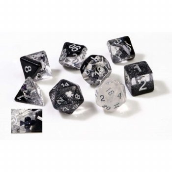 Polyhedral 8-die set: Clubs