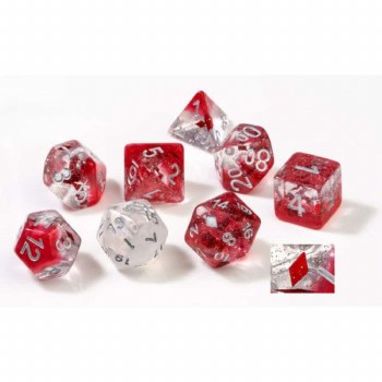 Polyhedral 8-die set: Diamonds