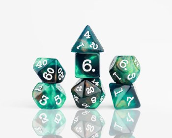 Polyhedral 8-die Set: Seamoss