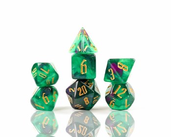 Polyhedral 8-die Set: Skybox Nebula