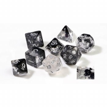 Polyhedral 8-die set: Spades