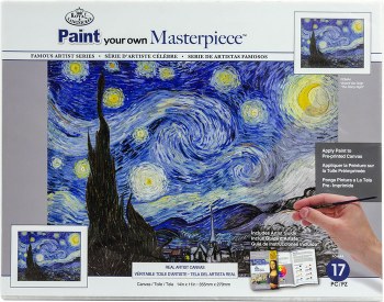 Paint Your Own Masterpiece: Starry Night