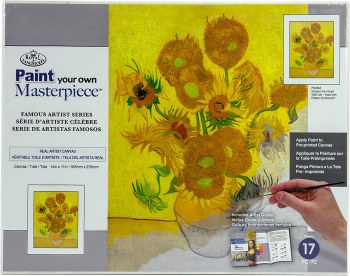 Paint Your Own Masterpiece: Sunflowers