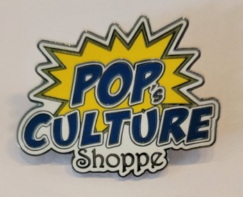 Pop's Culture Shoppe Enamel Pin