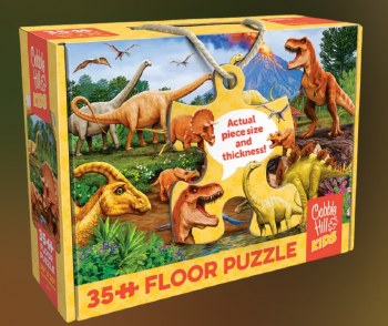 35 Piece Dinos Floor Puzzle