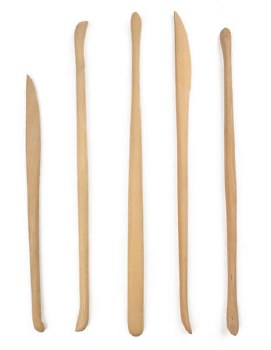 Potter Sculpting Tools - 5 piece wooden