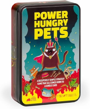 Power Hungry Pets - Tin