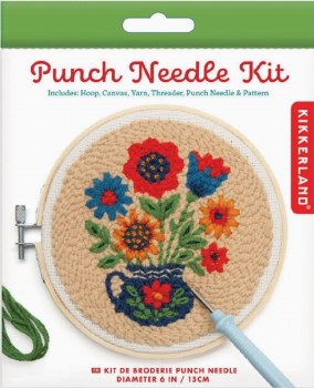 Punch Needle Kit: Flower Boquet