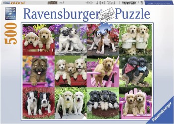 Puppy Pals 500 Piece Puzzle