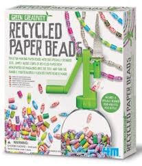 Green Creativity: Recycled Paper Beads