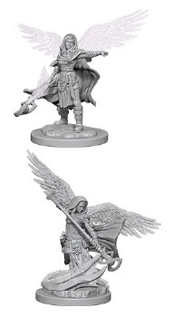 D&amp;D HD Minis: Aasimar Wizard (Female)