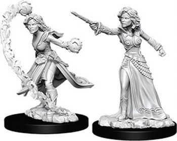 Pathfinder HD minis: Female Human Wizard