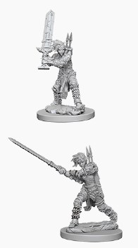 Pathfinder HD Minis: Human Barbarian (Female)