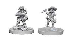 Pathfinder HD minis: Male Halfling Rogue