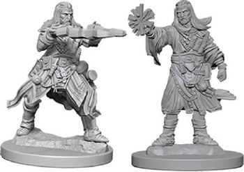 Pathfinder HD minis: Male Human Wizard