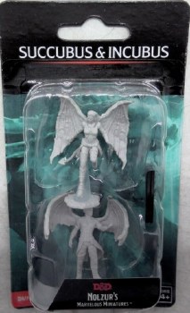 Dungeons &amp; Dragons: Nolzur's Marvelous Unpainted Miniatures - Succubus &amp; Incubus