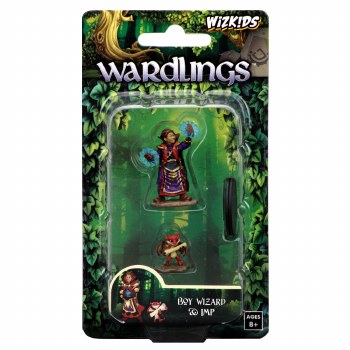 Wardlings: Boy Wizard with Imp