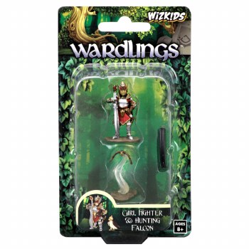 Wardlings: Girl Fighter with Hunting Falcon