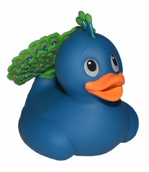 Rubber Duck: Peacock