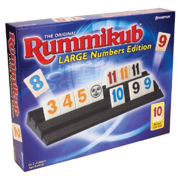 Rummikub Large Numbers Edition