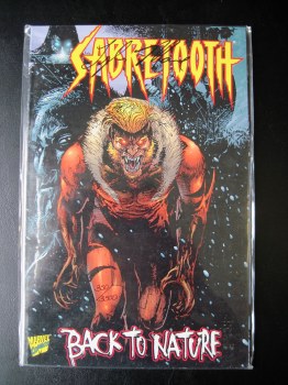 Sabretooth Back to Nature Signed