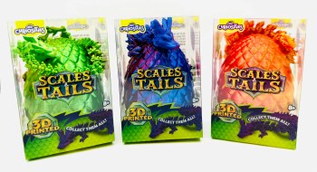 Scales &amp; Tails 3D Printed Eggs
