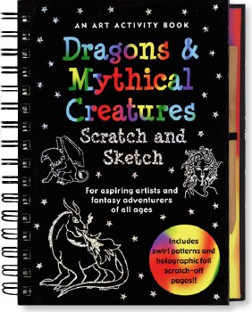 Scratch and Sketch Dragons and Mythical Creatures