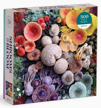 Shrooms in Bloom: 500-Piece Jigsaw Puzzle