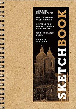Sketchbook Spiral Kraft Small