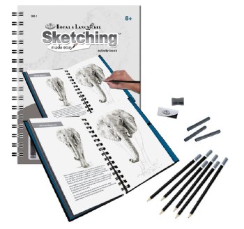 Sketching Made Easy Activity Book: African Safari