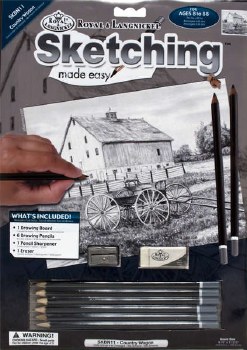 Sketching Made Easy: Country Wagon