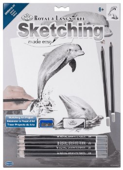 Sketching Made Easy: Dolphins