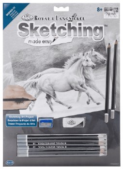 Sketching Made Easy: Running Free