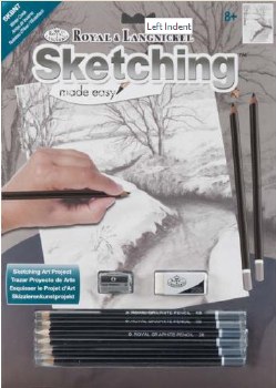 Sketching Made Easy: Winter Creek