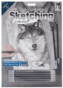 Sketching Made Easy: Wolf